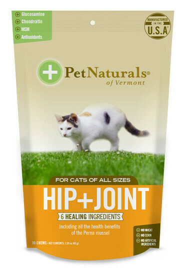 PET NAT CAT HIP & JOINT CHEW 30CT