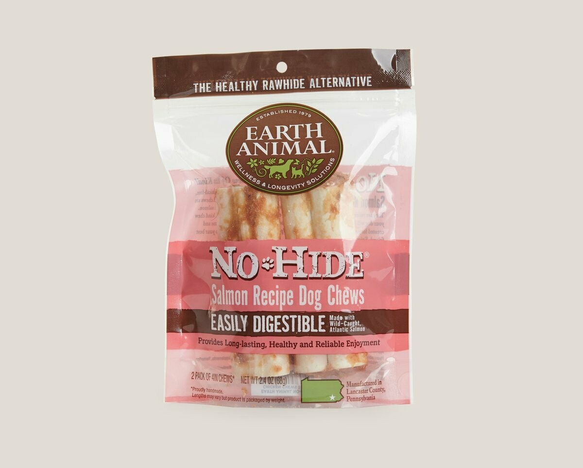 EA NO-HIDE SALMON 4" 2PK