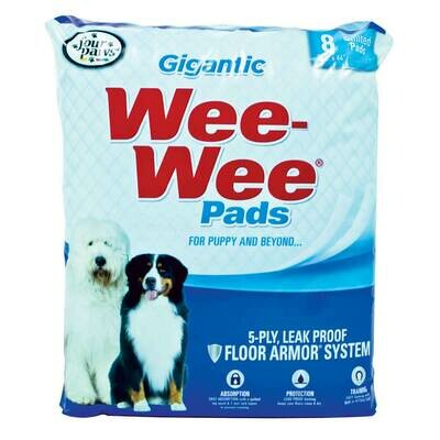 FOU WEE WEE GIGANTIC PAD 8PK