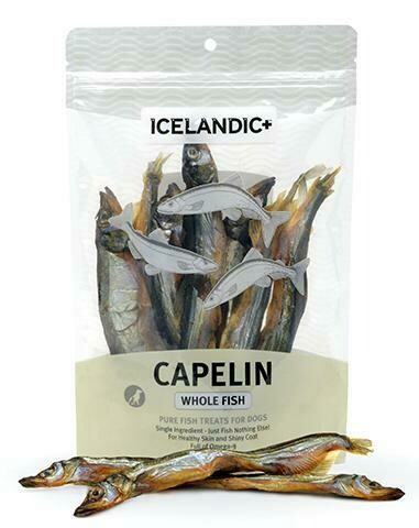 ICELANDIC XXX WHOLE CAPELIN 2.5oz BAG