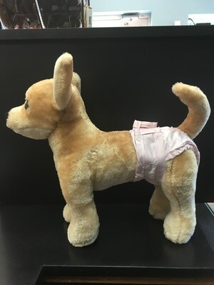 POOCHPANT DIAPER MD PINK