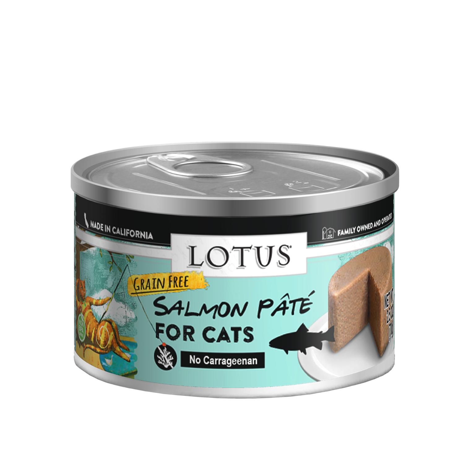 LOTUS CAT PATE SALMON 2.5oz