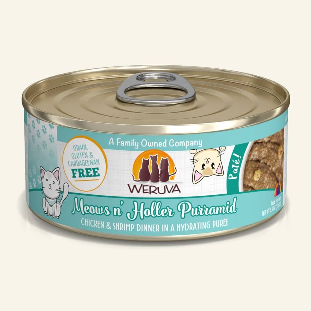 WERUVA CAT PATE CHX/SHRIMP 5.5oz