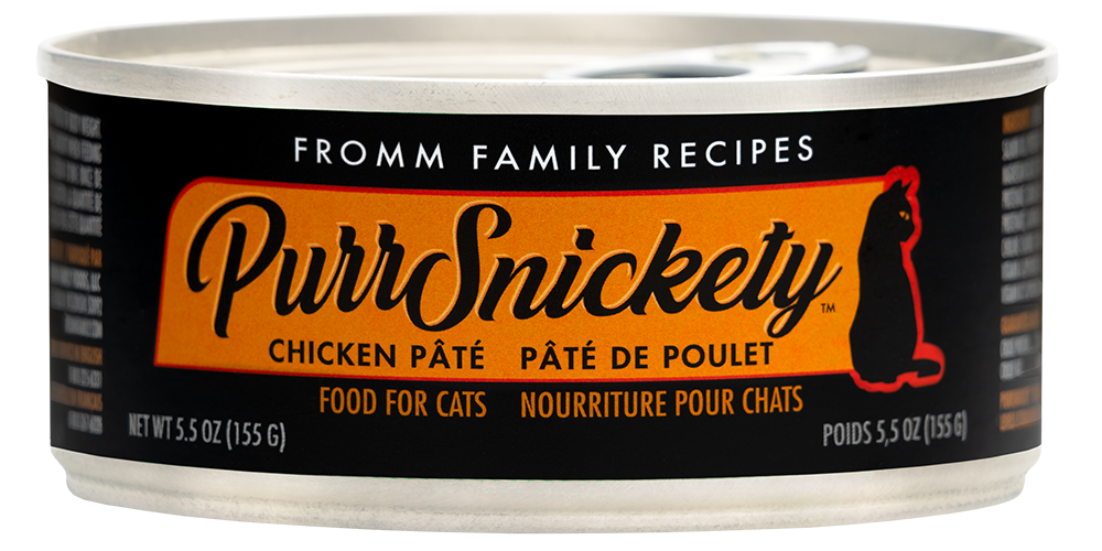 FROMM CAT PURRSNICKETY CHX PATE 5.5oz