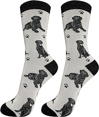 E&amp;S FB SOCK LAB BLK