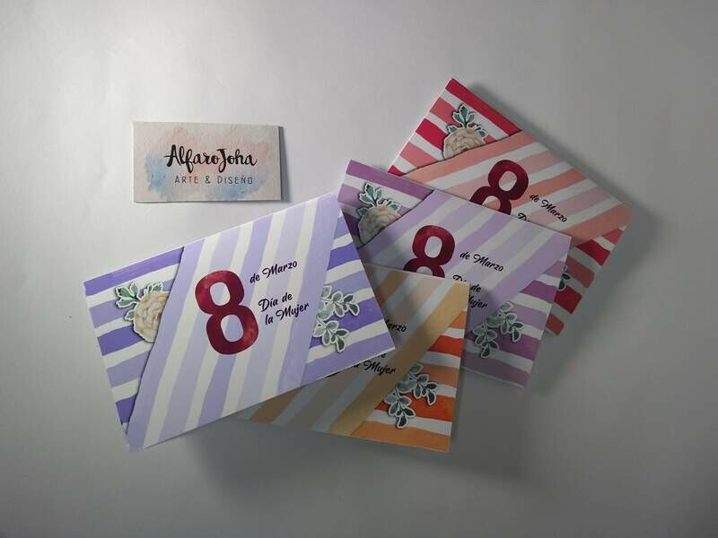 Tarjeta Pop up - Mujeres Inspiradoras