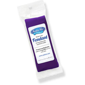 Satin Ice Fondant Purple 4.4 oz.