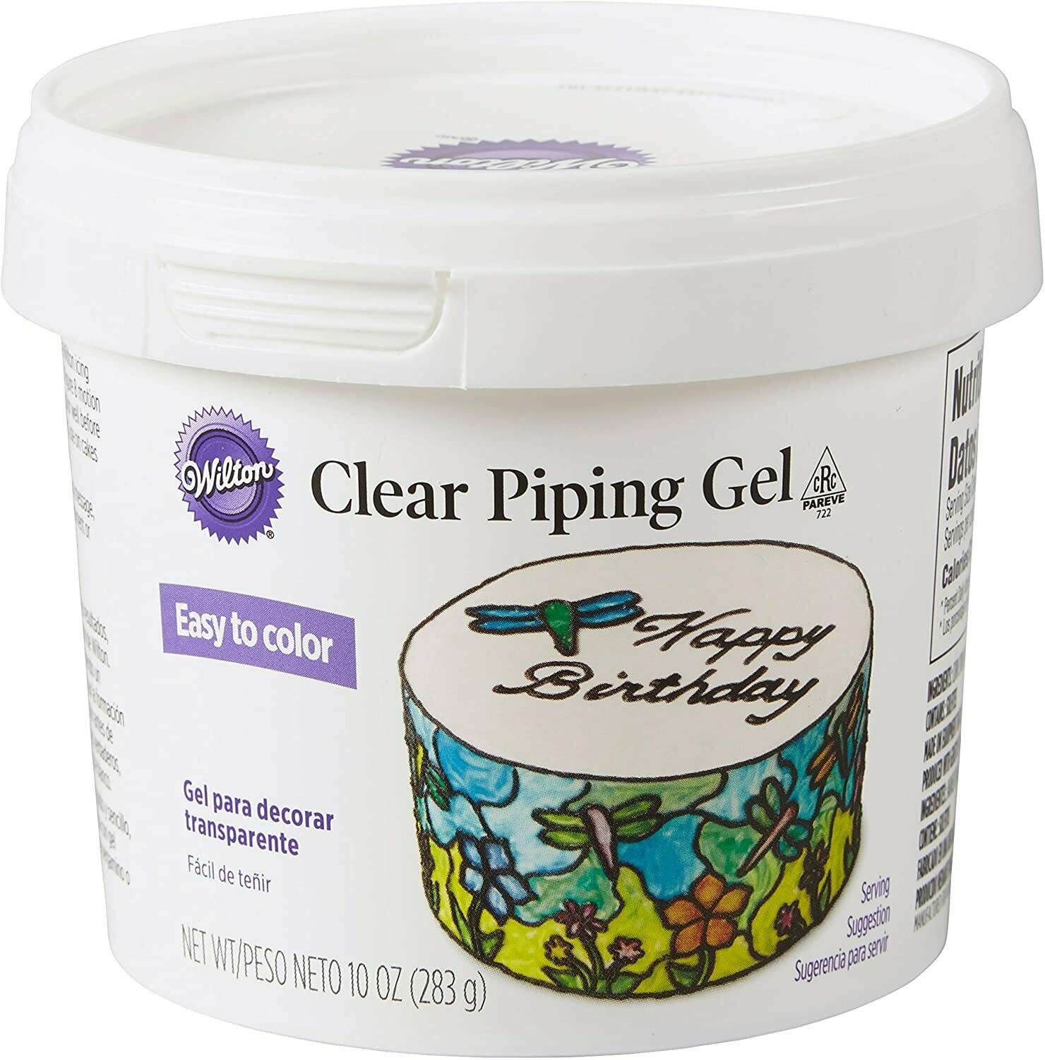 Wilton Piping Gel 10 oz Tub