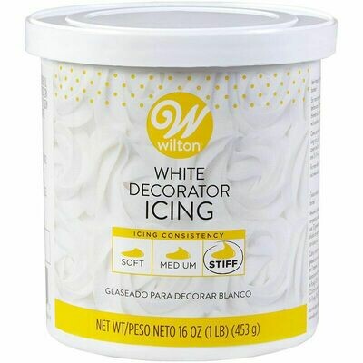 Wilton White Decorator Icing 16oz.