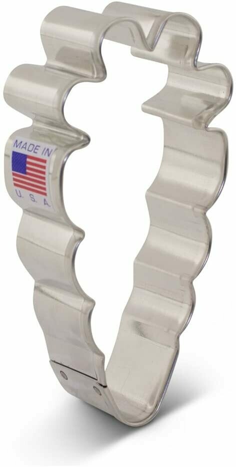 Ann Clark Carrot Cookie Cutter, Medium 4&quot;x2 1/8&quot; 8077A