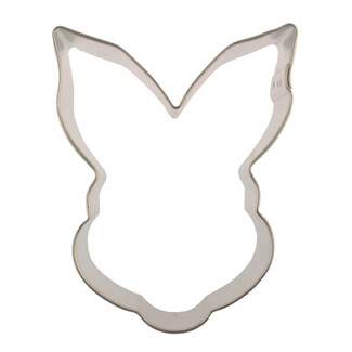 Ann Clark Flour Box Bunny Face Cookie Cutter 4&quot; 8126A