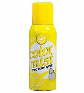 Wilton Color Mist Spray, Color: Yellow