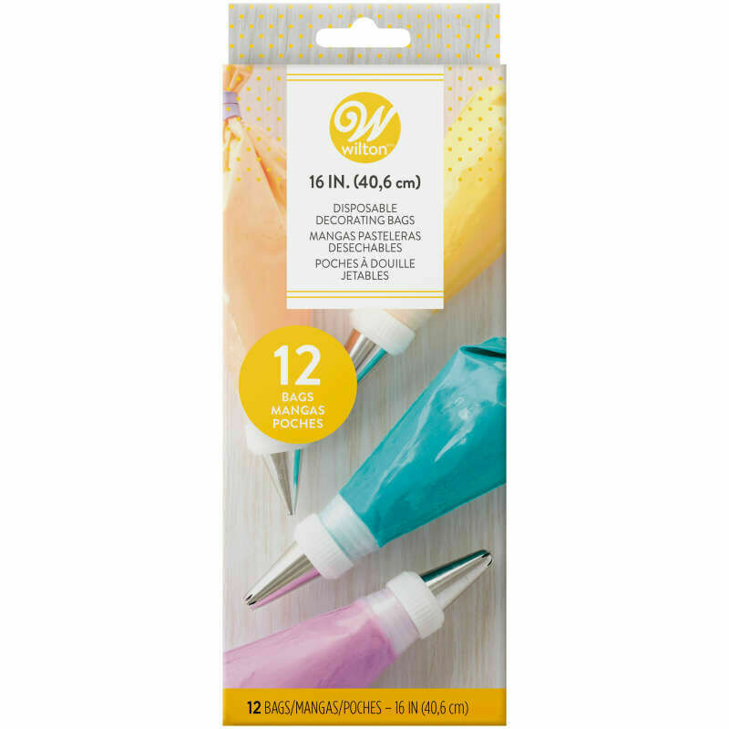 Wilton 16&quot; Disposable Decorating Bags 12ct. pkg.