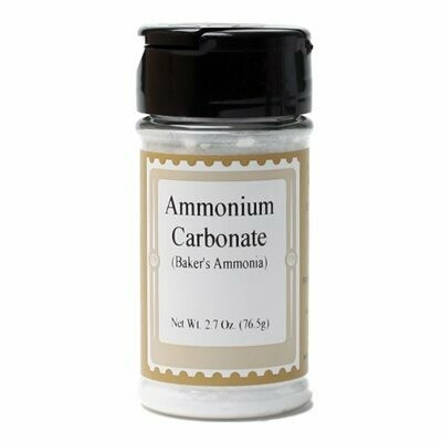 Lorann Gourmet Ammonium Carbonate (Baker's Ammonia) 2.7oz.