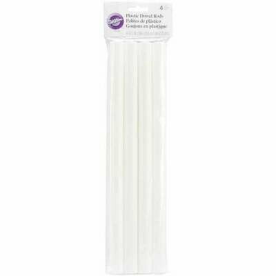 Wilton Plastic Dowel Rods 12.5&quot; long 4 pack