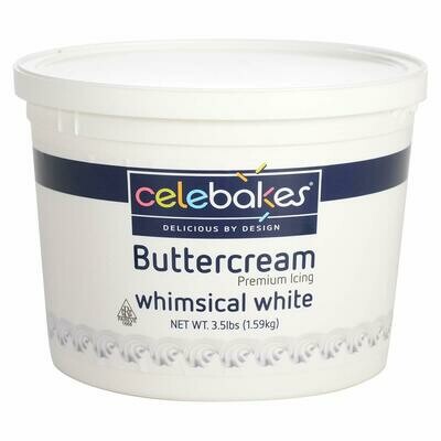 Celebakes Buttercream Icing Whimsical White 3.5lbs.