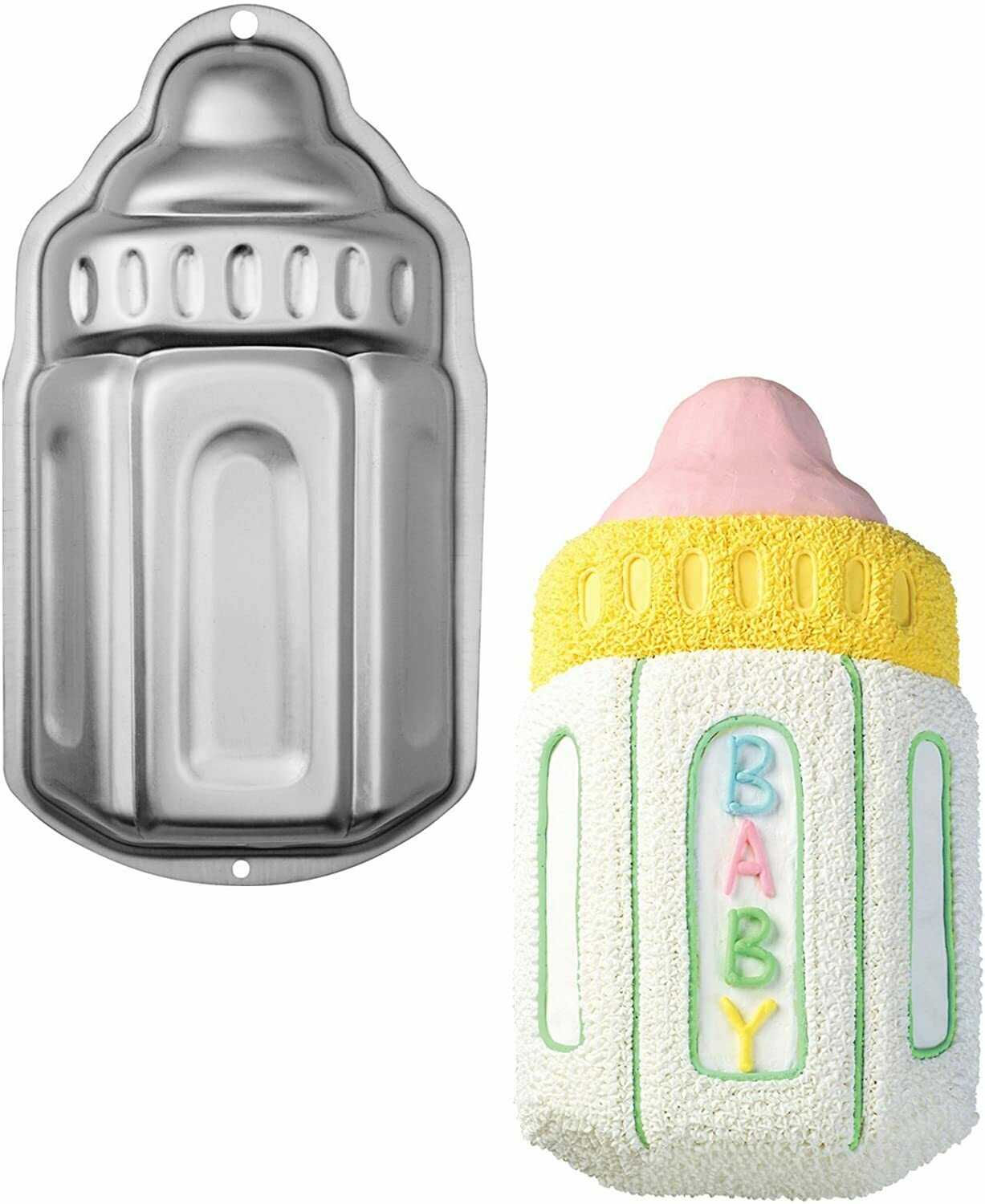 zzWilton Baby Bottle Cake Pan