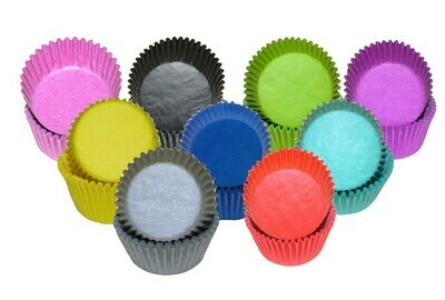 Approx 50-ct Mini Cupcake Liners 1.25” x 0.75”