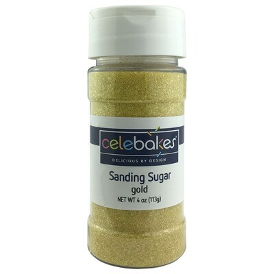 Celebakes Sanding Sugar Gold