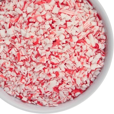Red &amp; White Crushed Peppermint, 1lb.