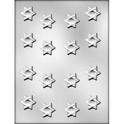 Star of David 1.25&quot; Choc Mold 90-7011