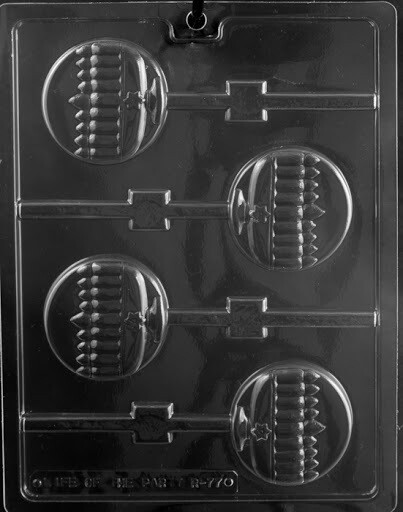 Menorah Sucker Choc Mold LOTP R-770