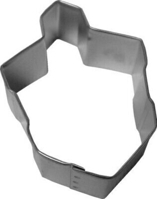 Medium Notched Dreidel Cookie Cutter 3”