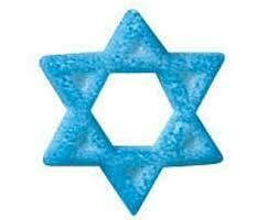 Star of David Sugars, 6ct.