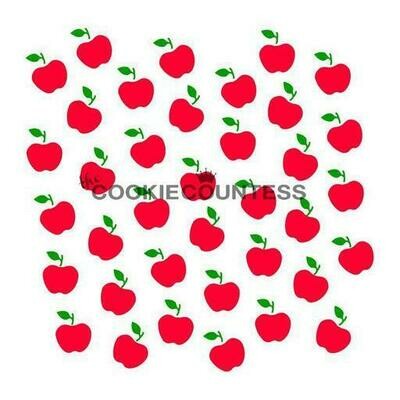 Cookie Countess 2pc. Apple Stencil