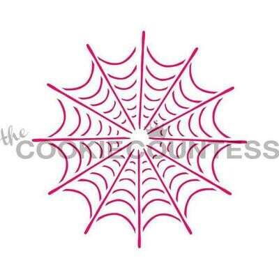 Cookie Countess Single Spider Web Stencil