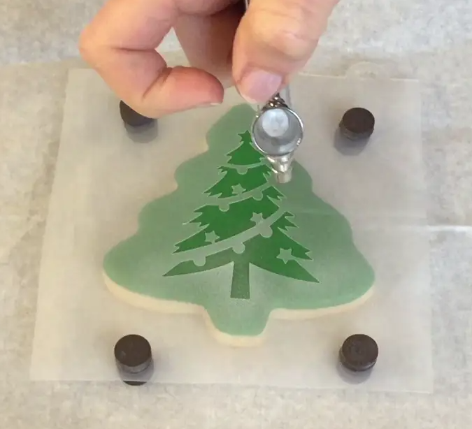 Cookie Countess Stencil Christmas Tree