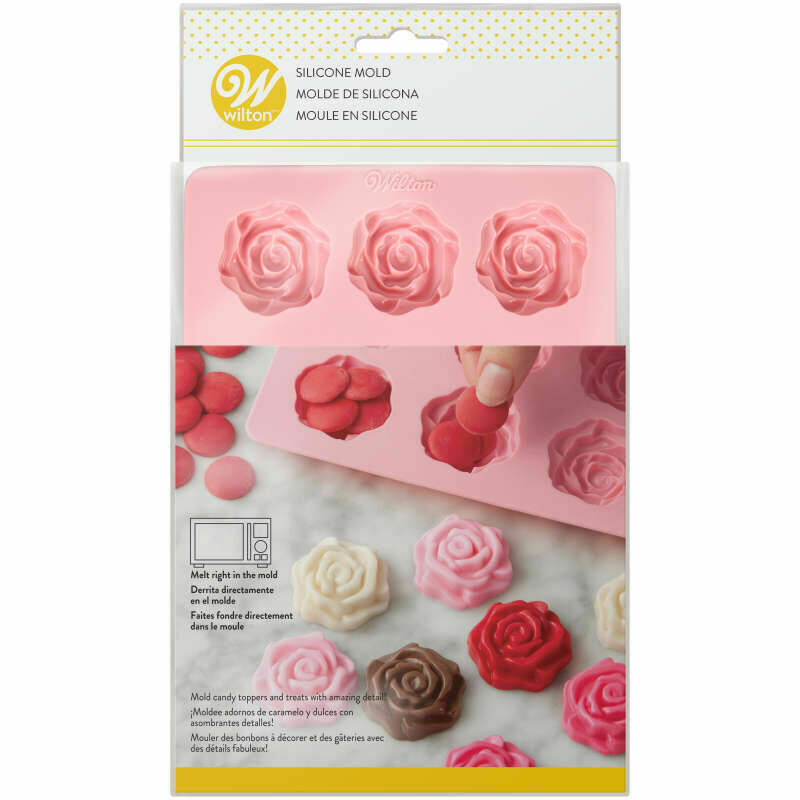 Wilton Rose Silicone Mold