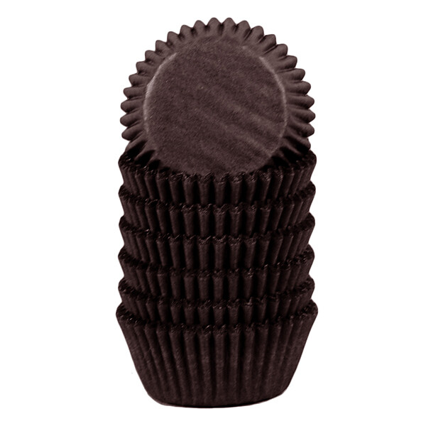 200 ct #6 Brown Candy Cups