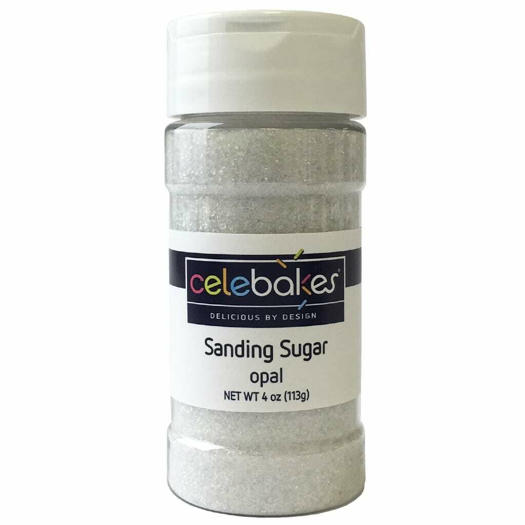 Celebakes Sanding Sugar Opal, 4oz.