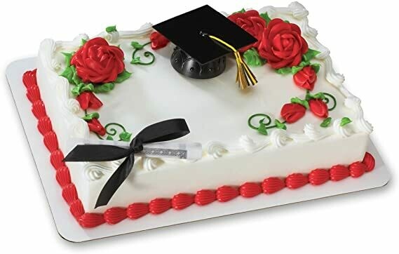 Graduation Cap with Gold Tassel