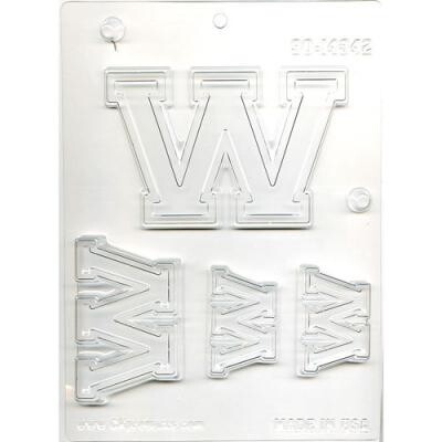 &quot;W&quot; Chocolate Mold 90-14342