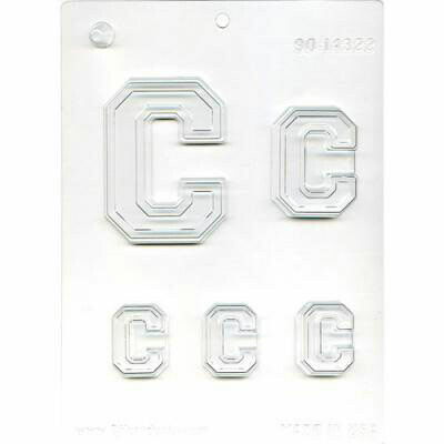 &quot;C&quot; Chocolate Mold 90-14322