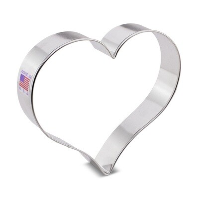 Ann Clark XL Tapered Heart Cookie Cutter 5&quot;x4.5&quot; 8476A