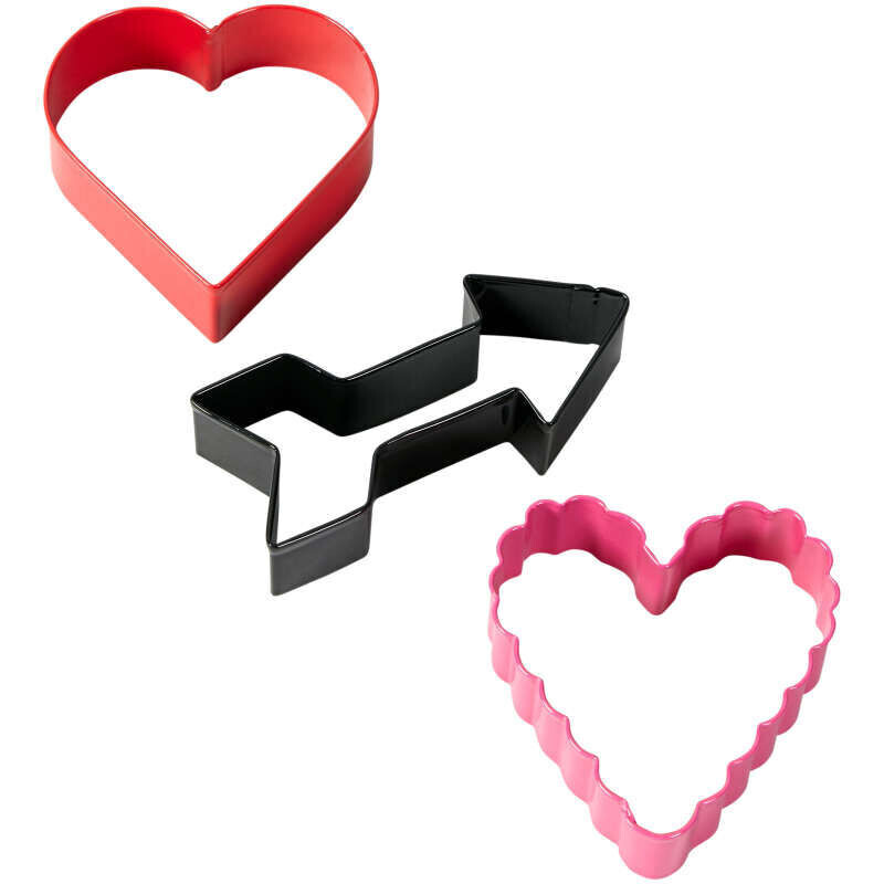 Wilton Valentine Cookie Cutter 3pc. Set