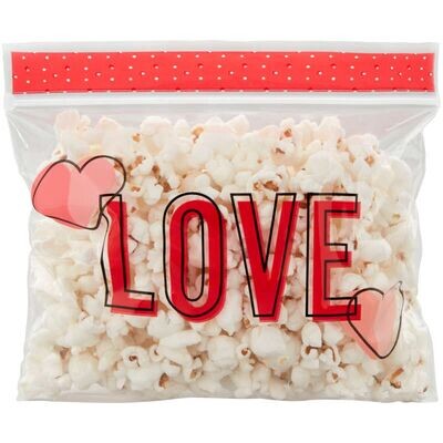 Wilton Love Resealable Treat Bags, 20ct.