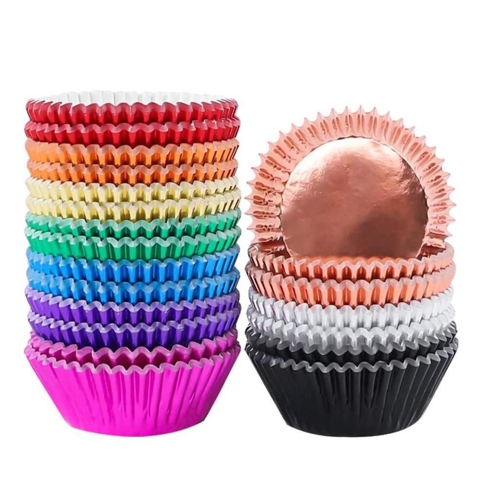 Foil Std Cupcake Liner 2&quot;x1.25&quot;