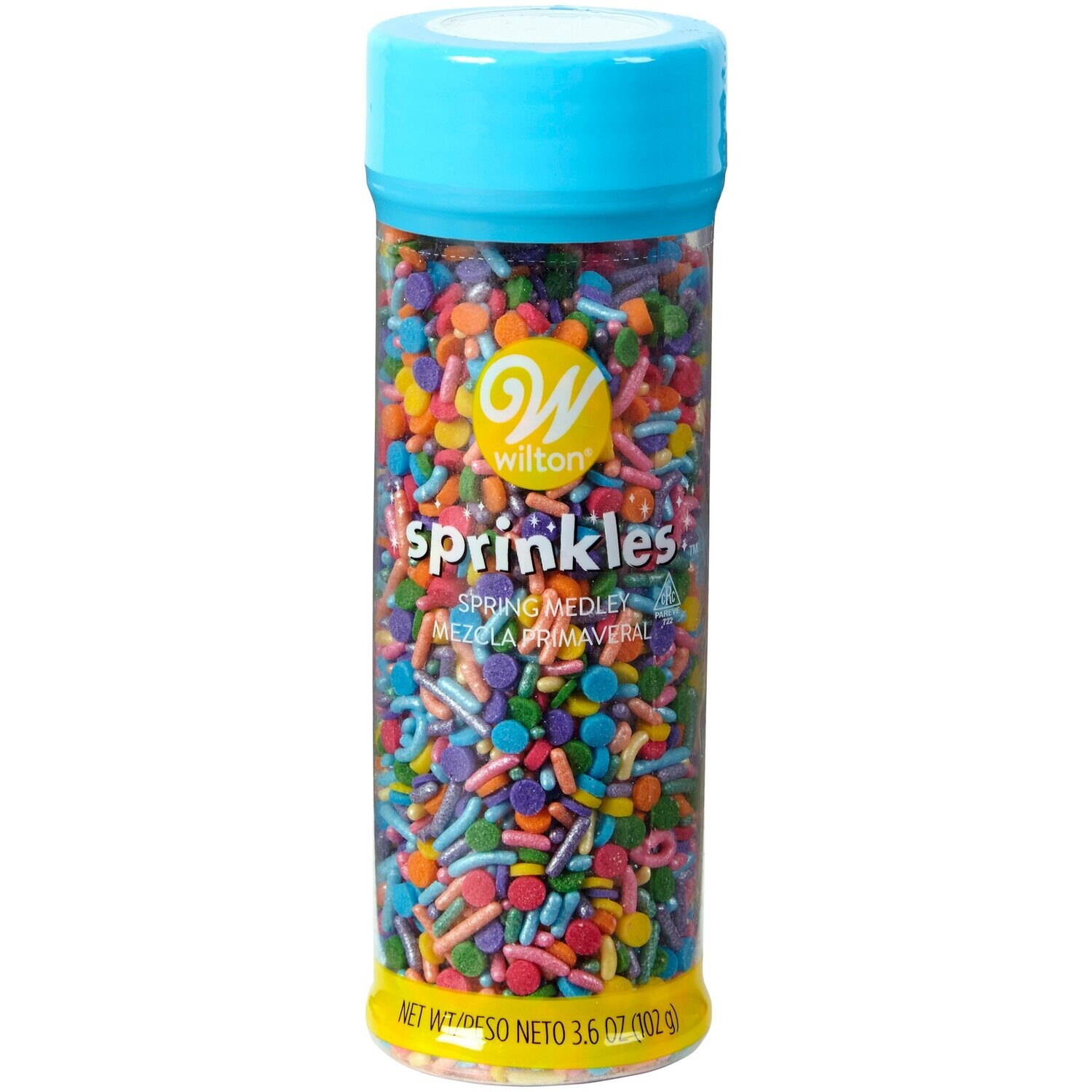 Wilton Sprinkles Spring Medley Rainbow Mix, 3.6oz.