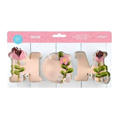 Mom 3pc. Cookie Cutter Set