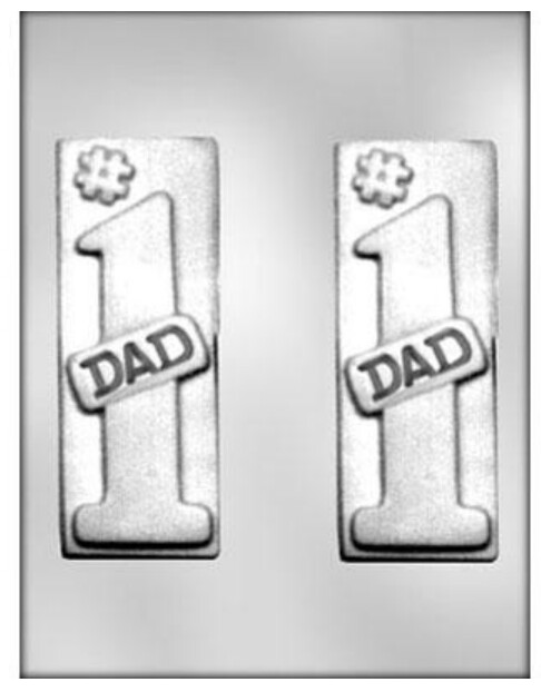 #1 Dad Chocolate Mold 90-12689