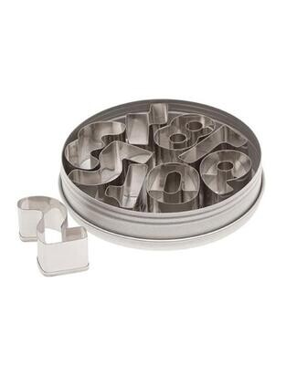 Ateco Numbers Cookie Cutter 9pc. set