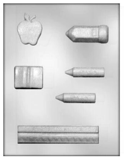School Supplies Chocolate Mold 90-14628