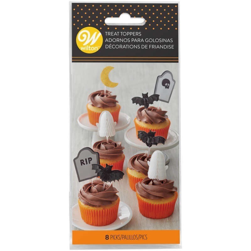 Wilton Halloween Treat Toppers, 8ct.