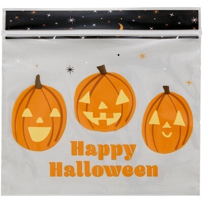 Wilton Happy Halloween Resealable Bags, 20ct