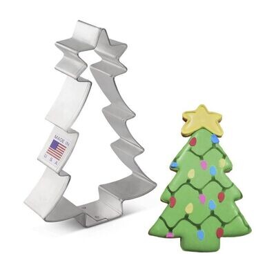 Ann Clark Christmas Tree w/Star Cookie Cutter 8199A