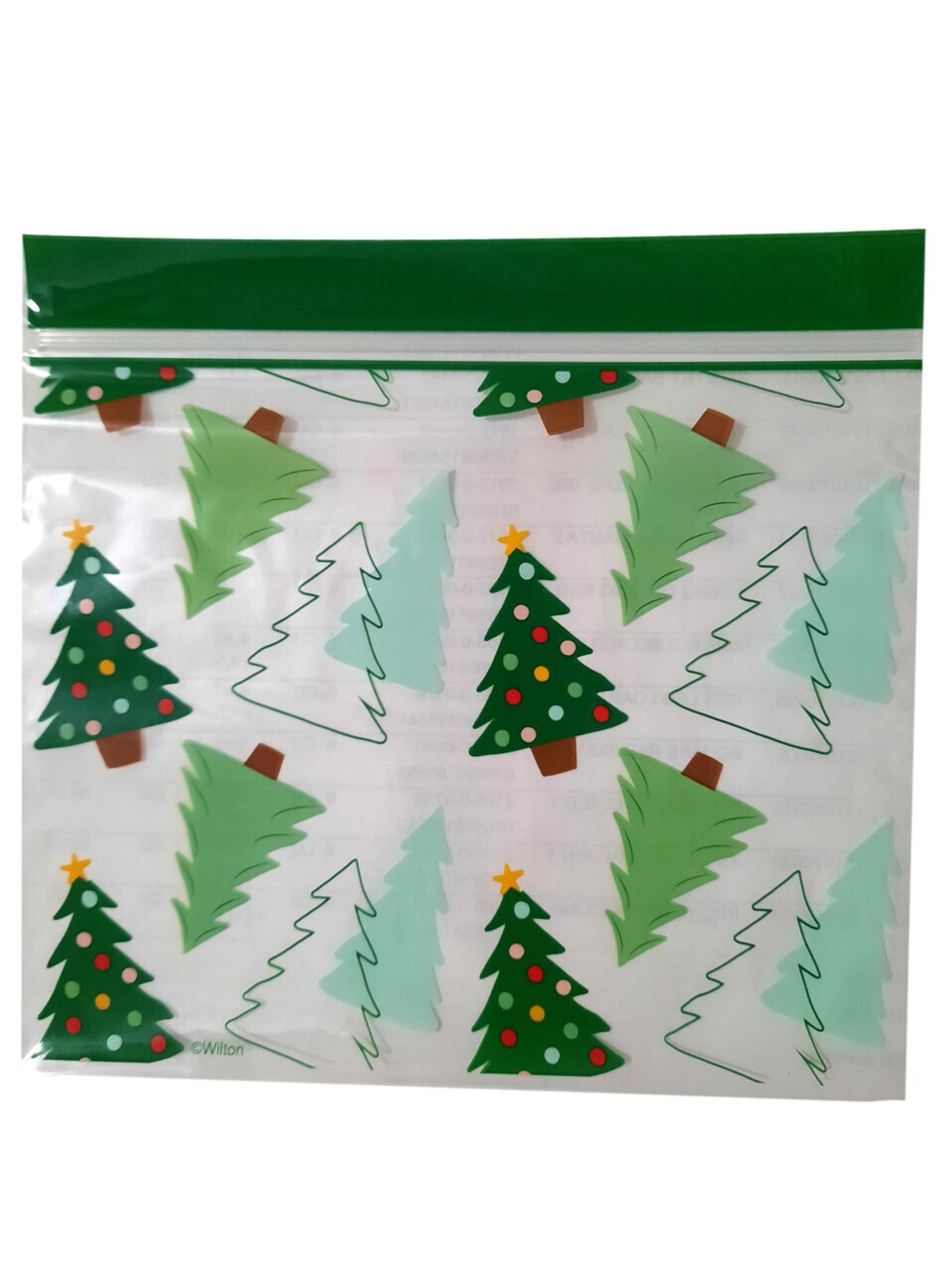Wilton Christmas Resealable Bag Trees,  20ct